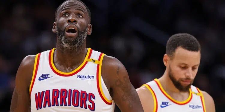 Draymond Green e Stephen Curry na NBA
