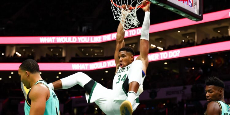 Hornets x Bucks na NBA