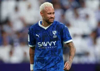 Neymar em campo pelo Al Hilal em 2024