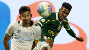 Com gol de Estêvão, Palmeiras bate o Grêmio (Crédito: Cesar Greco / Palmeiras)