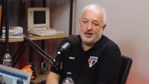 Carlos Belmonte, diretor de futebol do São Paulo, em entrevista para podcast