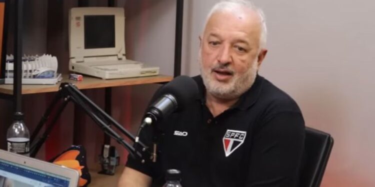 Carlos Belmonte, diretor de futebol do São Paulo, em entrevista para podcast