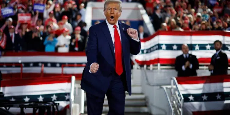 Donald Trump, futuro presidente dos Estados Unidos