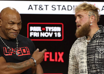 Mike Tyson e Jake Paul fazem luta bastante aguardada - Foto: Divulgação/Netflix