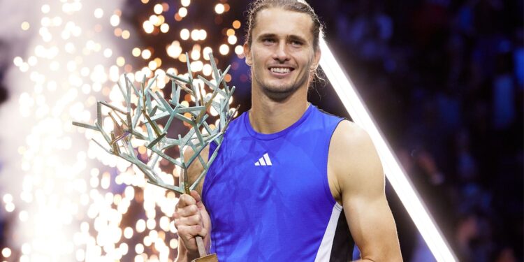 Zverev, tenista alemão, conquista o Masters de Paris de 2024