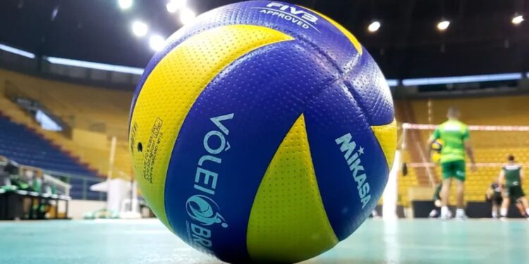 Bola de vôlei utilizada na Superliga do Brasil