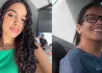 Na imagem à esquerda, Kamilly Camargo, de 17 anos. Na imagem à direita, Marcela Andressa, de 30 anos. Ambas morreram em acidente rodoviário