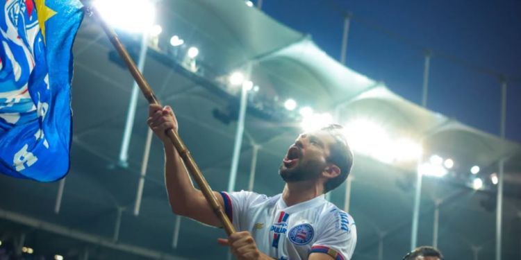 Everton Ribeiro vem sendo o grande nome do Bahia. Fonte: @ecbahia