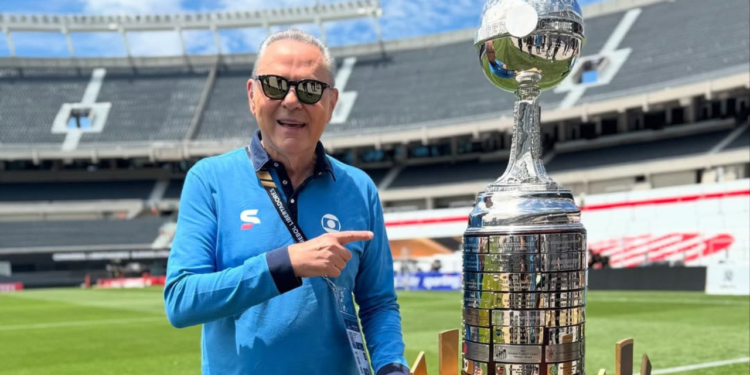 Luís Roberto é um dos principais narradores do país. Fonte: @luisrobertoreal