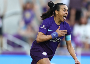 Marta foi uma das principais atletas do Futebol Feminino em 2024. Fonte: @fifawomensworldcup
