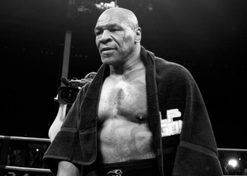 Bastidores da luta entre Mike Tyson e Jake Paul. Fonte: @miketyson