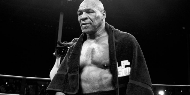 Bastidores da luta entre Mike Tyson e Jake Paul. Fonte: @miketyson