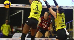 Dentil/Praia Clube vence o Sesc RJ Flamengo - Fonte: @superliga_feminina
