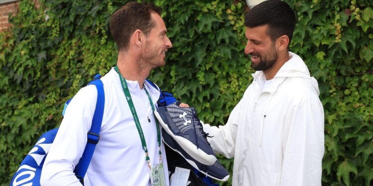 Andy Murray e Novak Djokovic.
