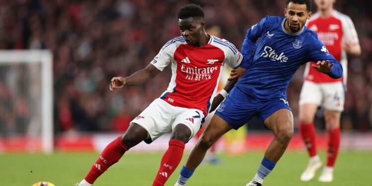 Arsenal e Everton empatam na Premier League (Créditos: Getty Images)