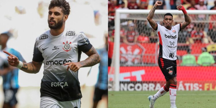 Yuri Alberto e Alerrandro, os dois artilheiros do Brasileirão 2024
