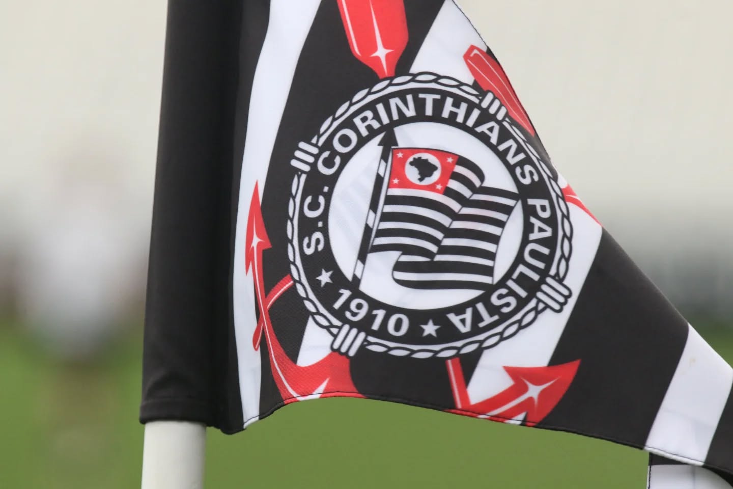 Bandeira do Corinthians - Fonte: @corinthians