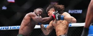 Diego Lopes lutando - Fonte: @diegolopesmma