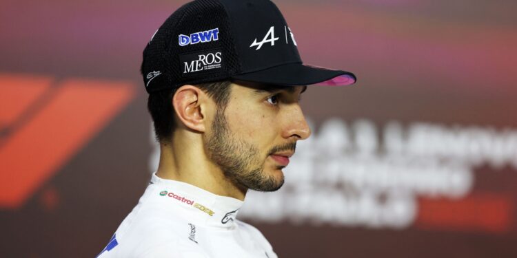 Esteban Ocon, piloto da Alpine na F1.
