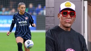 Trinity e Dennis Rodman.