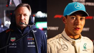Christian Horner fala sobre conflito na F1 com George Russell.
