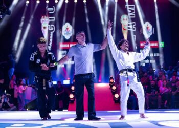 Fabrício Andrey derrotou Meyram Maquiné na final para conquistar o GP – Foto: divulgação