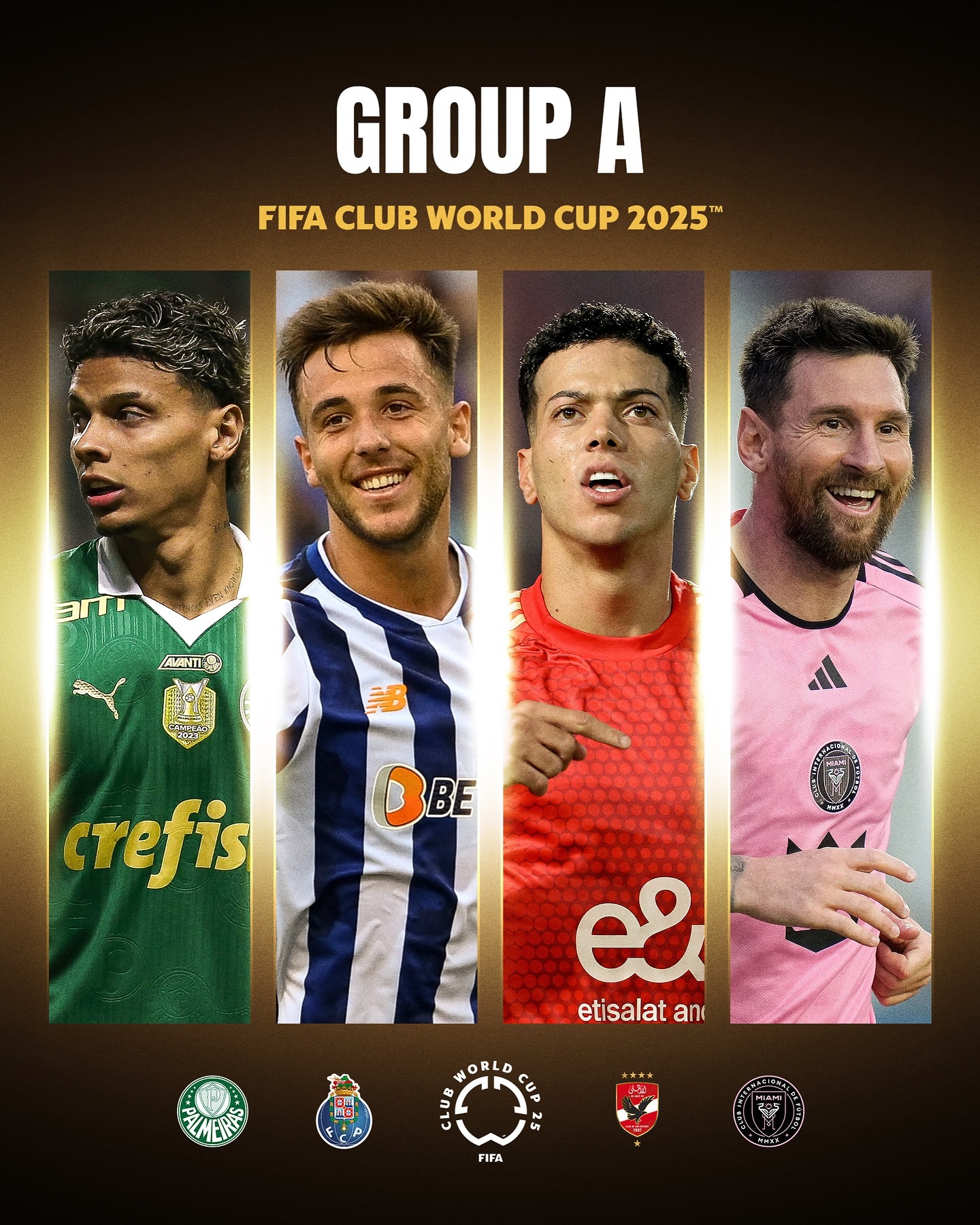 Clube do Palmeiras no Mundial de Clubes - Fonte: @fifaclubworldcup