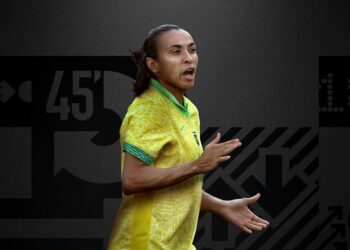 Publicação da Fifa após Marta ganhar o prêmio Marta - Fonte: @fifawomensworldcup
