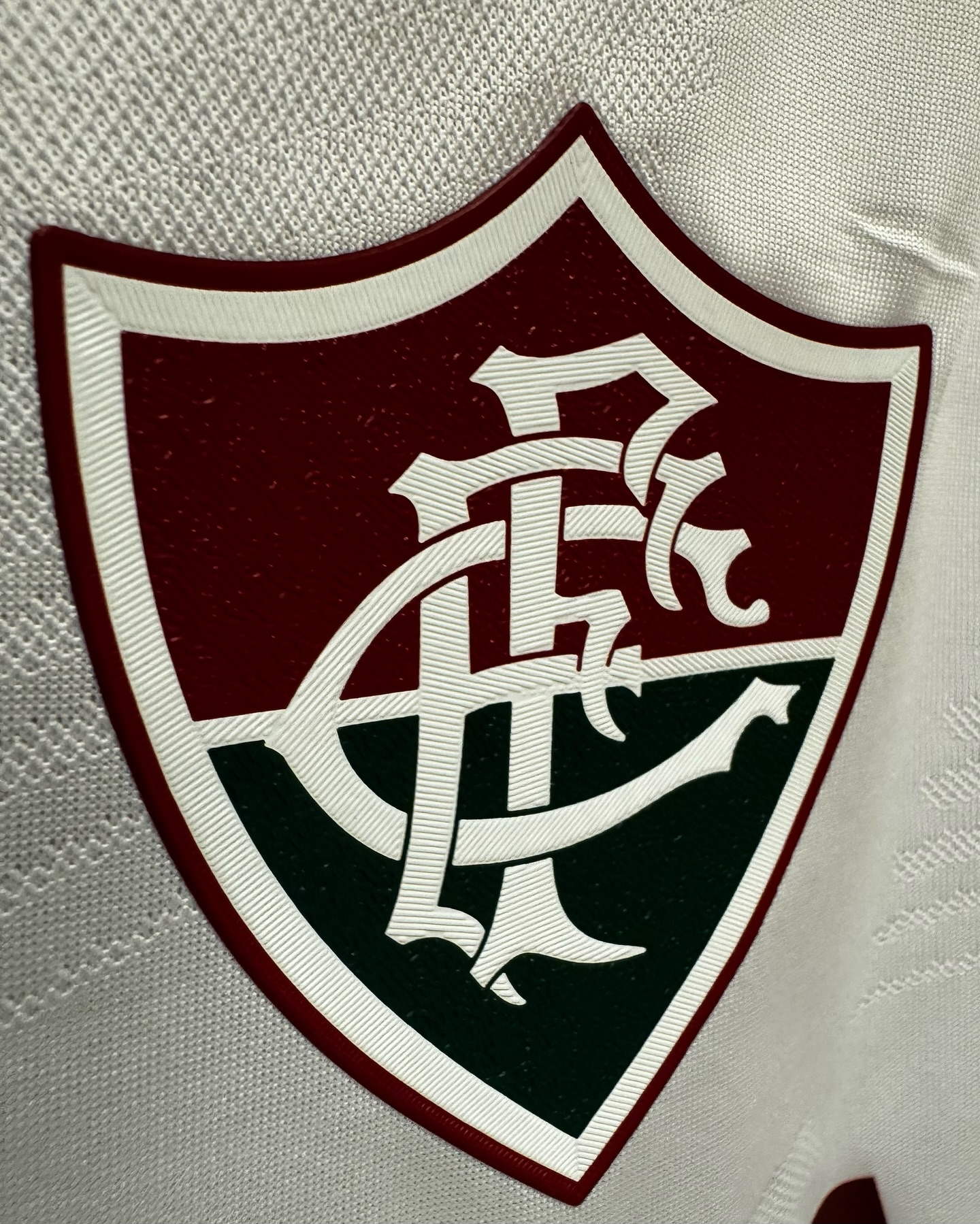 Escudo do Fluminense - Fonte: @fluminensefc