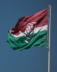 Bandeira do Fluminense - Fonte: @fluminensefc