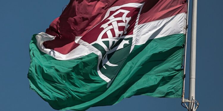Bandeira do Fluminense - Fonte: @fluminensefc