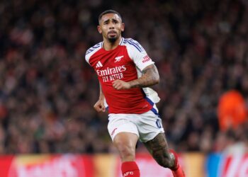 Gabriel Jesus no Arsenal.