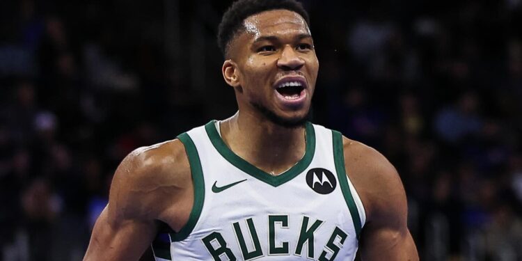 Giannis jogando pelo Bucks - Fonte: @giannis_an34