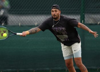 Nick Kyrgios, tenista australiano.