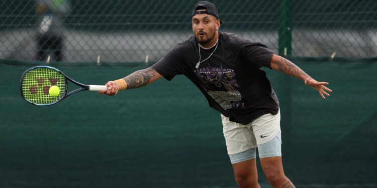 Nick Kyrgios, tenista australiano.