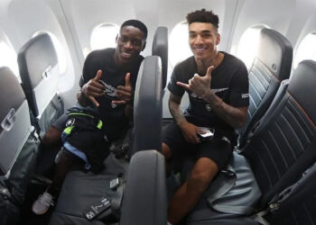 Luís Henrique e Igor Jesus são esperanças de gols em Doha - Foto: Vitor Silva/Botafogo