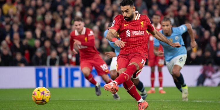 Liverpool vence Manchester City na Premier League.