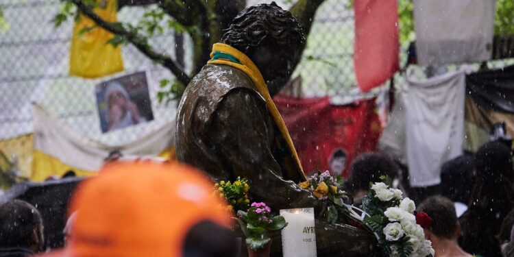Memorial de Senna em Ímola.