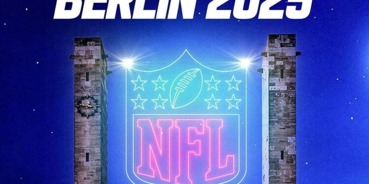 Publicação da NFL sobre Berlin 2025 - Fonte: @nflbrasil