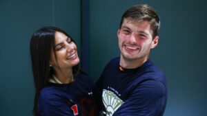 Kelly Piquet e Max Verstappen.