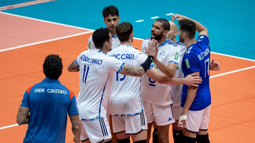 Sada Cruzeiro vence no Mundial de Vôlei.