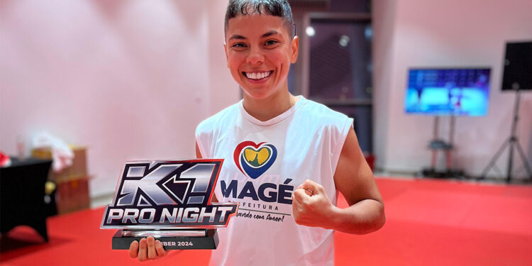 Maria Eduarda Samurai foi campeã de K1 - Foto: Divulgação