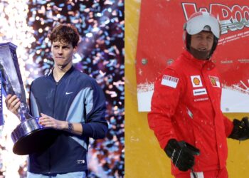 Sinner revela importância de Michael Schumacher em sua vida