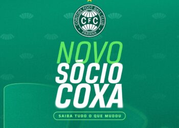 Escudo do Coritiba - Fonte: @sousociocoxa