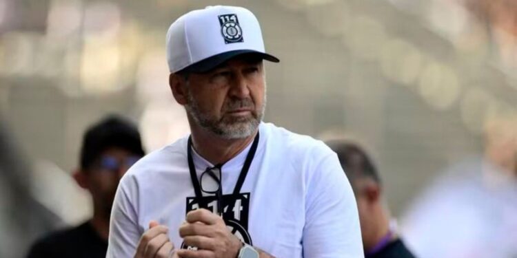 Augusto Melo, presidente do Corinthians