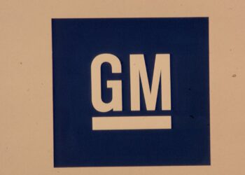 Logo da General Motors, fabricante automobilística