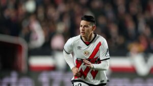 James Rodríguez, ex-jogador do Rayo Vallecano