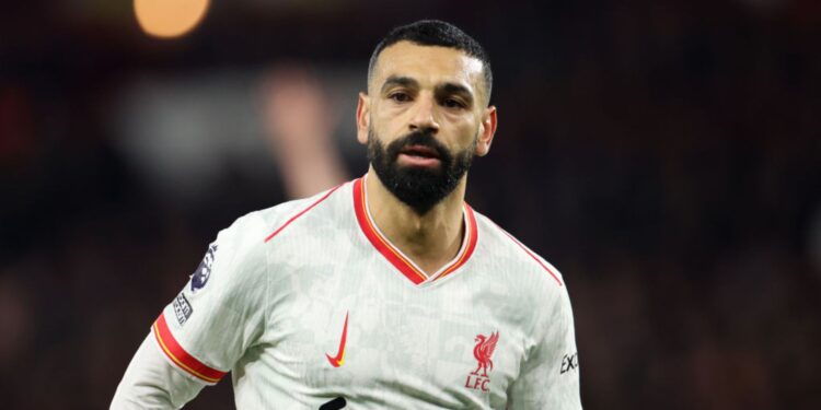 Mohamed Salah, do Liverpool, durante partida contra o Nottingham Forest, válida pela Premier League