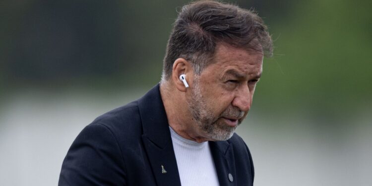 Augusto Melo, presidente do Corinthians (Créditos: Agência Corinthians)