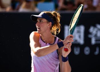 Bia Haddad no Australian Open.